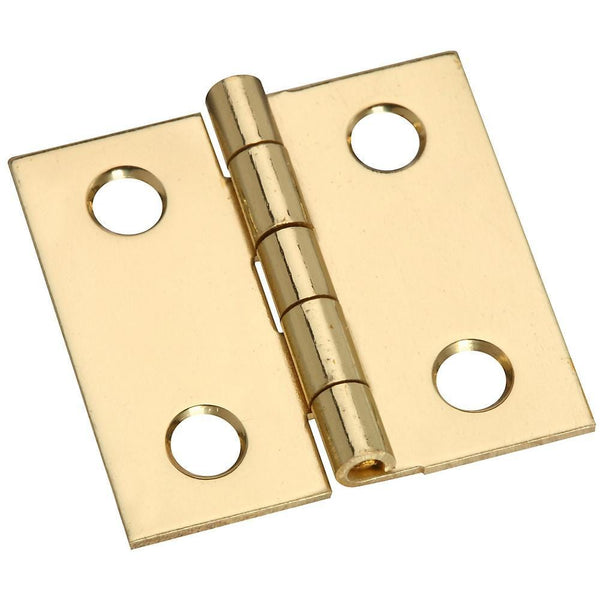 20 PACK Small Brass Butt Hinge 15/16 X 1-1/16 C1062-2725BP-20