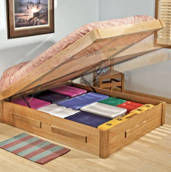Storage Beds: Saving Space With Wall Beds and Hydraulic Lift Beds ...