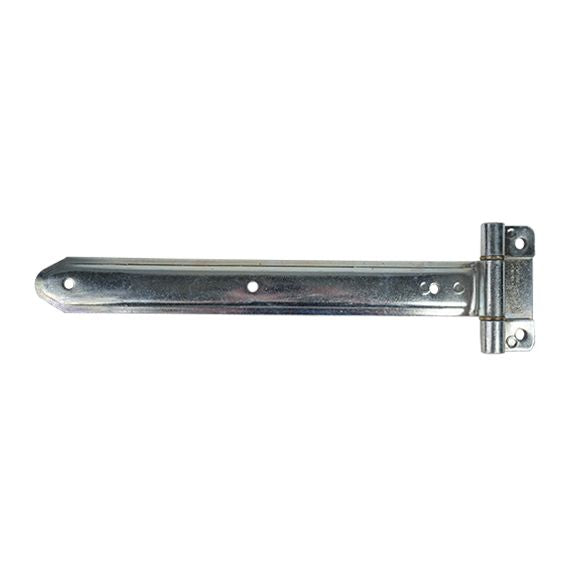 Truck / Trailer Hinges - Embossed Steel - Narrow Bracket Side & Rear Door Hinges - Multiple Sizes Available - Zinc Plated - Sold Individually