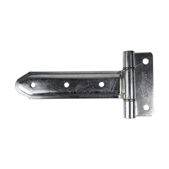 Truck / Trailer Hinges - Embossed Steel - Narrow Bracket Side & Rear Door Hinge Economy Hinges - Multiple Sizes - Zinc Plated - Sold Individually