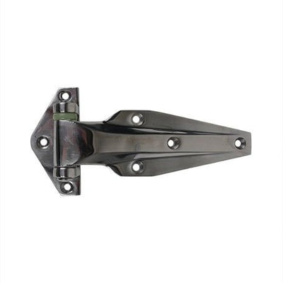 Refrigeration Hinges - 5-1/8" Inch - Multiple Offsets Available - 304 Stainless Steel - Polished Finish - Sold Individually