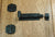 Door and Gate Grille Door Mounting Kit #1-B - Black Finish - Sold as Set