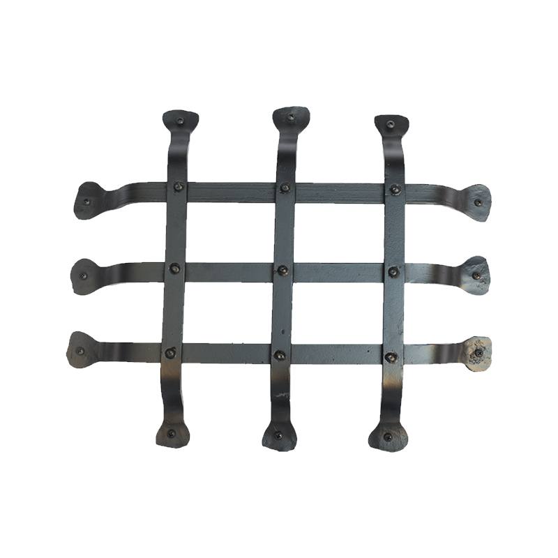 Door And Gate Grilles - Flat Bar Flat Tip Door And Gate Grille - 16-1/4" Inch X 13-1/2" Inch - 6 Bars - Multiple Finishes Available - Sold Individually