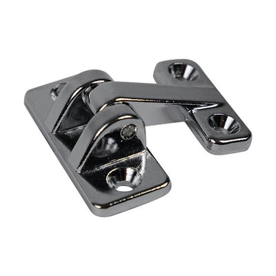 Refrigeration Hinges - Economy Zinc Die-Cast - 5/16" Inch Offset - Chrome Finish - Sold Individually