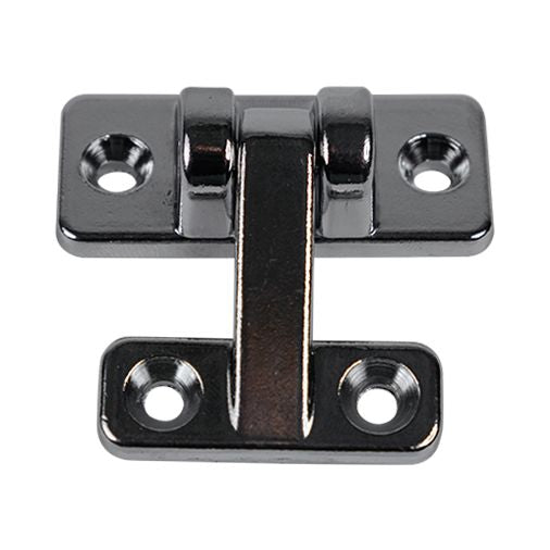 Refrigeration Hinges - Economy Zinc Die-Cast - 5/16" Inch Offset - Chrome Finish - Sold Individually