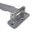 Refrigeration Hinges - Heavy Duty Cold Storage - 14-1/2" Inch - Multiple Offsets Available - Zinc Plated - Sold Individually