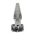 Refrigeration Hinges - Heavy Duty - 11-9/16" Inch - Multiple Offsets Available - 304 Stainless Steel - Polished Finish - Sold Individually