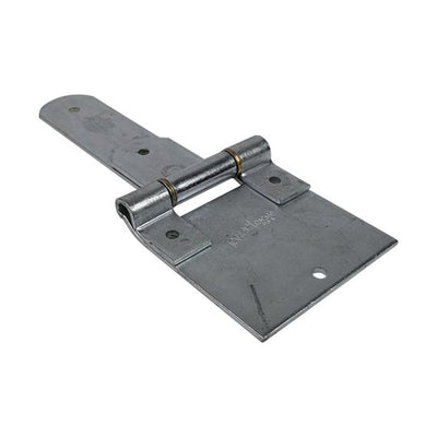 Truck / Trailer Hinges - Layered - Laminated Steel Square Corner - Multiple Sizes - Zinc Plated - Sold Individually