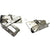 Clearance - Sink Tray Tip Out Hinge - Adjustable to 45° - 4-3/8" Inches x 1-3/4" Inches - Nickel Finish -Sold in Pairs