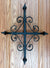 St. Augustine Door and Gate Grille - 12" Inch x 14" Inch - Black Powder Coat Finish - Sold Individually