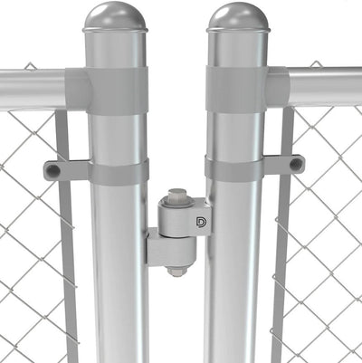 Weld On Gate Hinges - Weld On BadAss Versaweld Gate Hinge - Steel - Zinc Finish - Up To 1100 Lbs. - Sold Individually