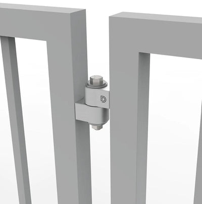 Weld On Gate Hinges - Weld On BadAss Versaweld Gate Hinge - Steel - Zinc Finish - Up To 1100 Lbs. - Sold Individually