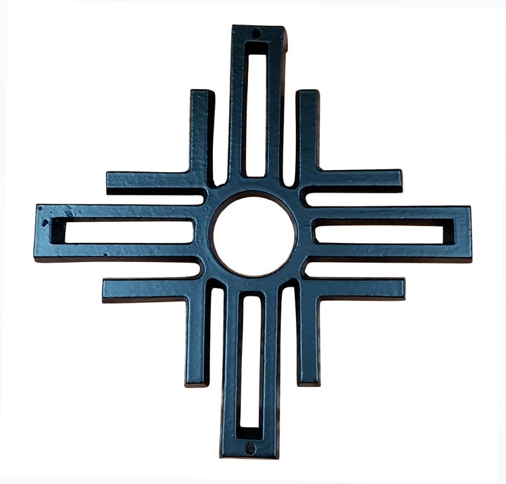 Zia Decorative Door and Gate Grille - Multiple Sizes and Finishes Available - Sold Individually