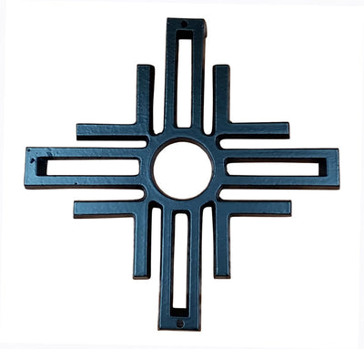 Zia Decorative Door and Gate Grille - Multiple Sizes and Finishes Available - Sold Individually