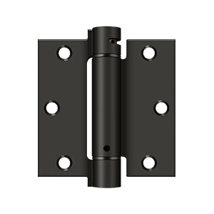 Residential Self-Closing Spring Hinges 3 1/2" Square - 2 Pack