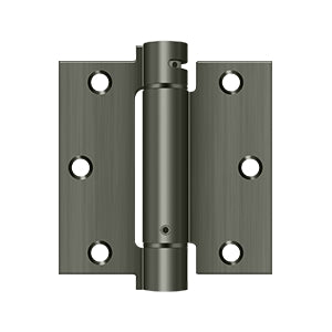 Residential Self-Closing Spring Hinges 3 1/2" Square - 2 Pack