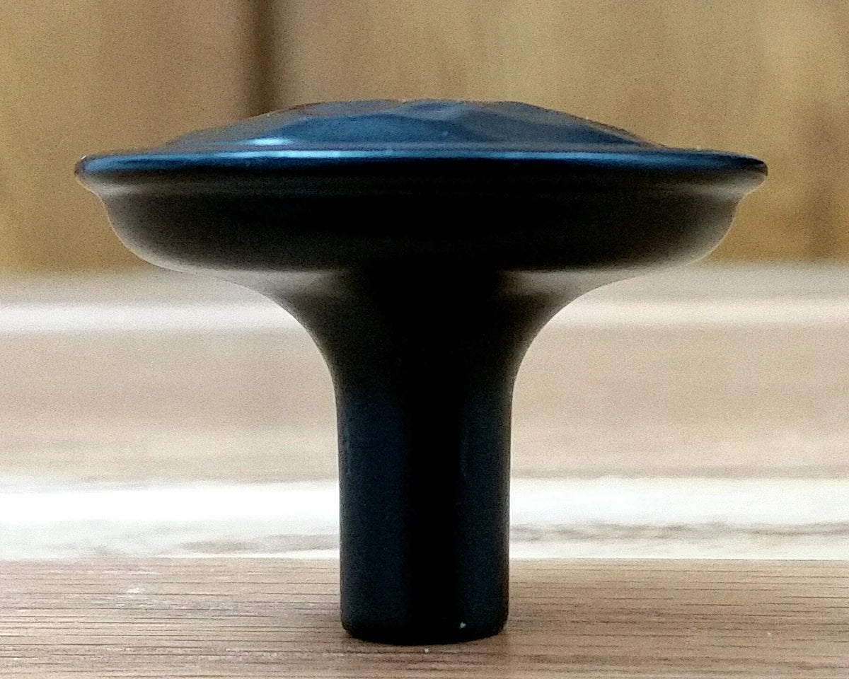 Rustic Hammered Knob - Oil Rubbed Bronze finish