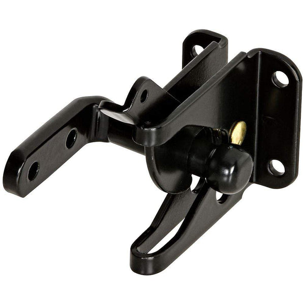 Automatic Gate Latch - Black Finish - Sold Individually - HingeOutlet