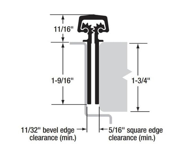 Continuous Geared Hinge - Concealed - Heavy Duty - 83