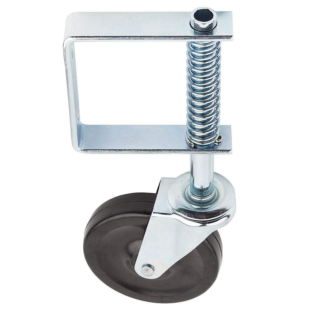 Gate Casters - Spring Loaded - Up to 125 lbs - Zinc Plated Finish ...